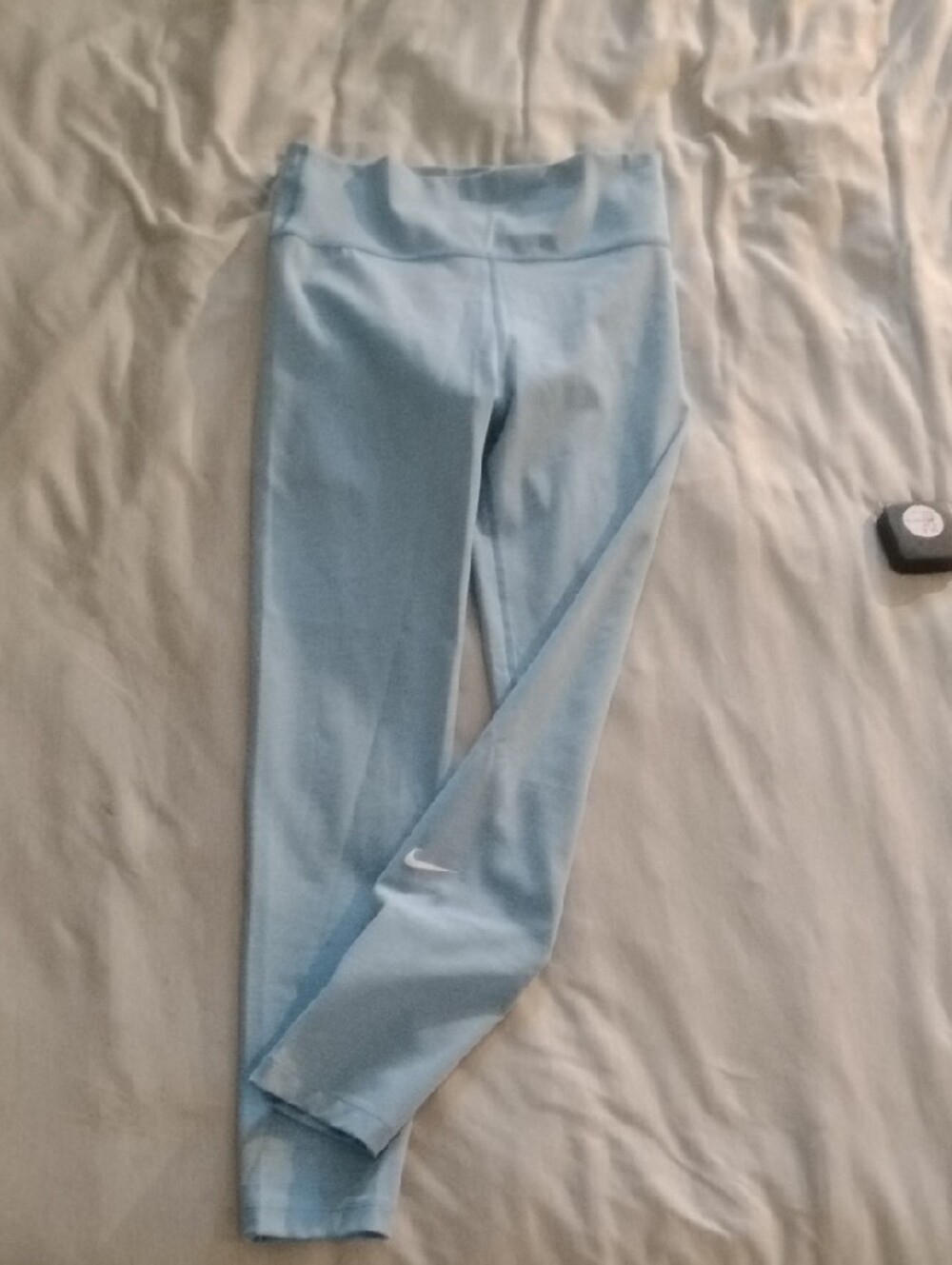 Nike Light Blue High-Waist Leggings